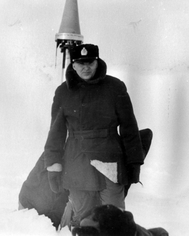 Фото 6. Всплытие во льдах ТК 20 1991 г