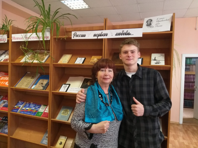 3 Нина Лучкина и благодарный слушатель Максим